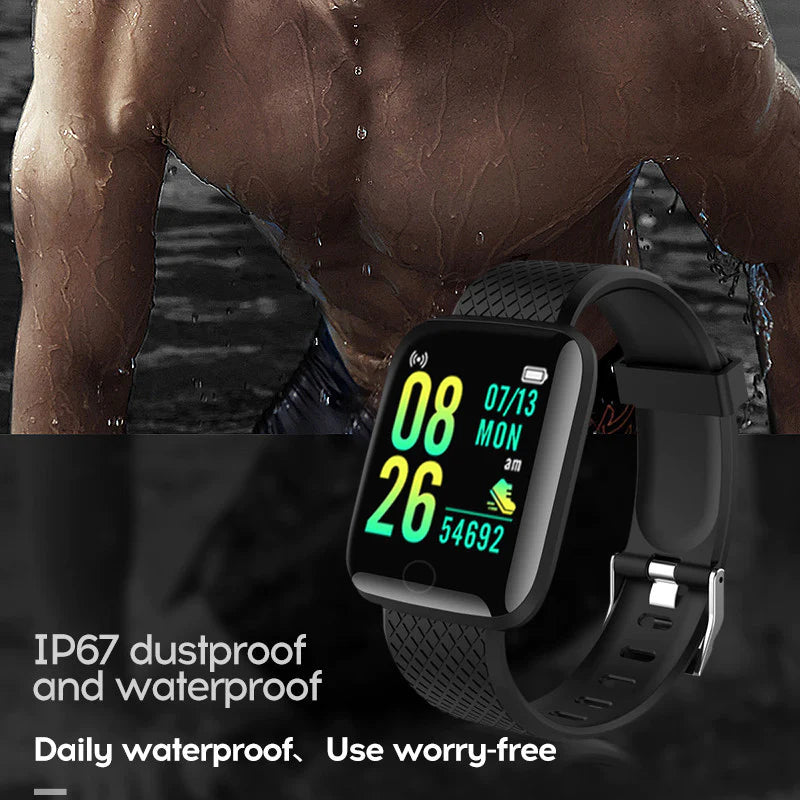 "Ultimate Digital Smart Sport Watch - Stylish LED Wristwatch for Men and Women with Bluetooth, Fitness Tracking, Heart Rate Monitoring, Sleep Analysis, and Message Alerts!"