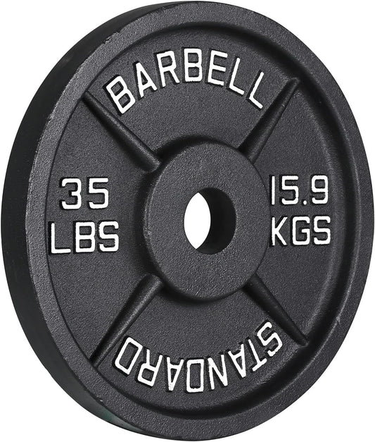 "Build Strength and Power with Olympic Weight Plates - Premium Iron Barbell Weights for Intense Workouts and Weightlifting - Choose Your Perfect Weight!"